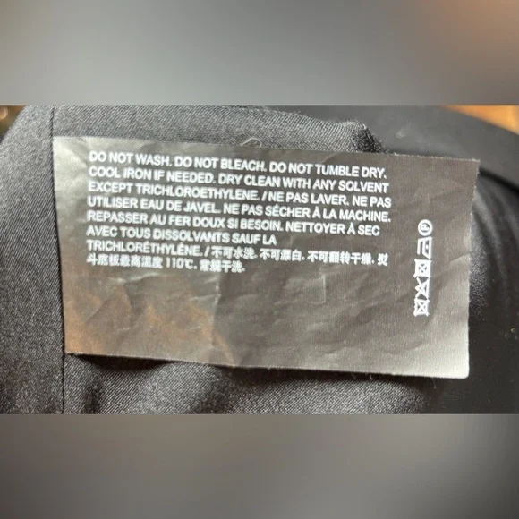 Theory Womens 10 Black Admiral Crepe Cap Sleeve Shift Dress Work Career - Picture 6 of 7